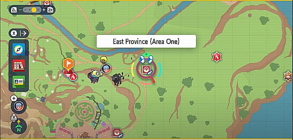 Cyclizar location in Pokemon SV