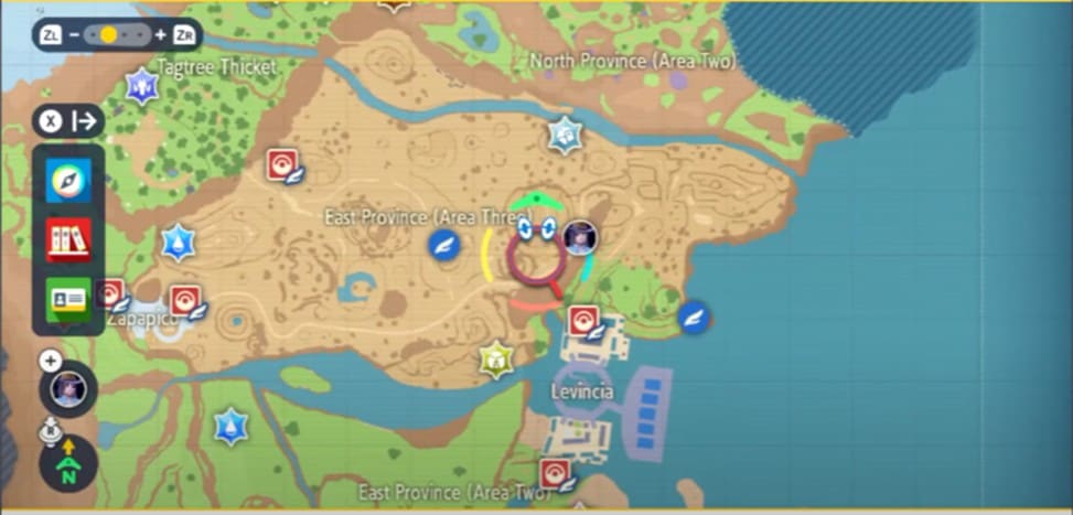 Varoom location in Pokemon SV