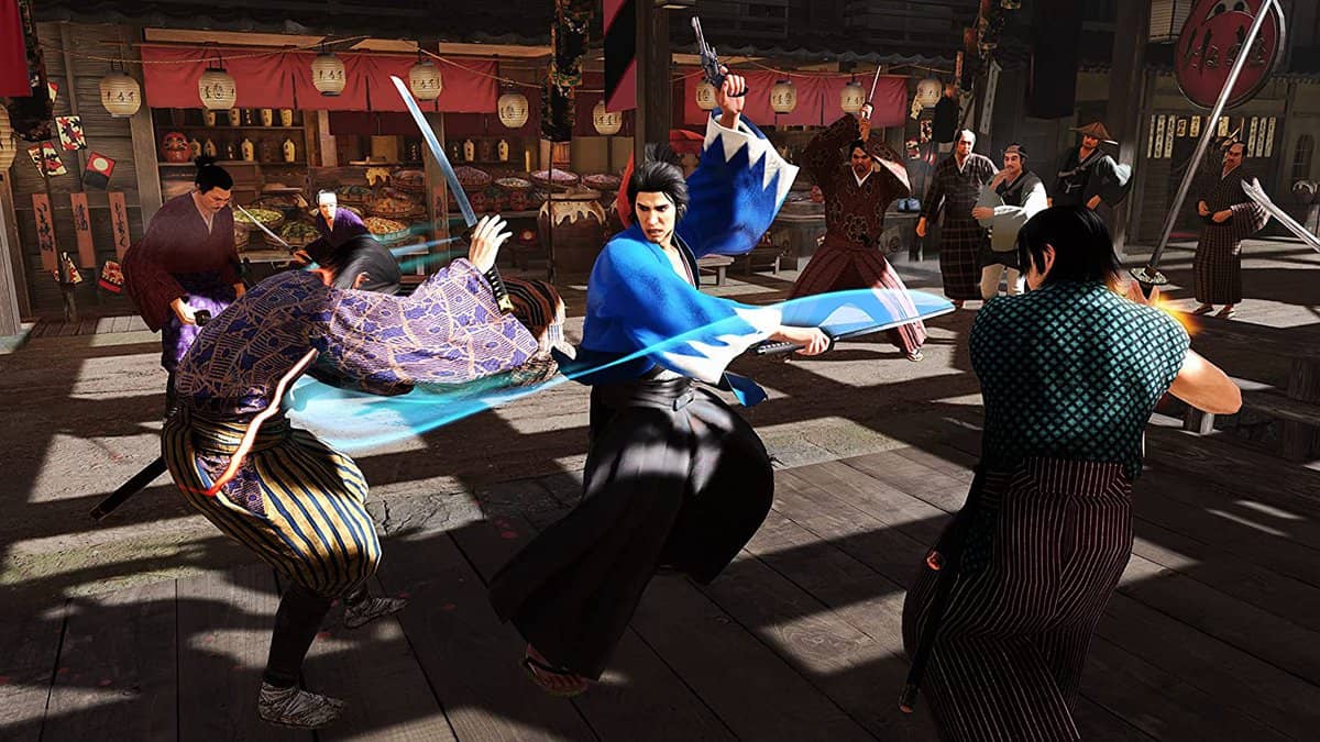 Ishin! Like A Dragon Gameplay Puts Weapons At The Forefront