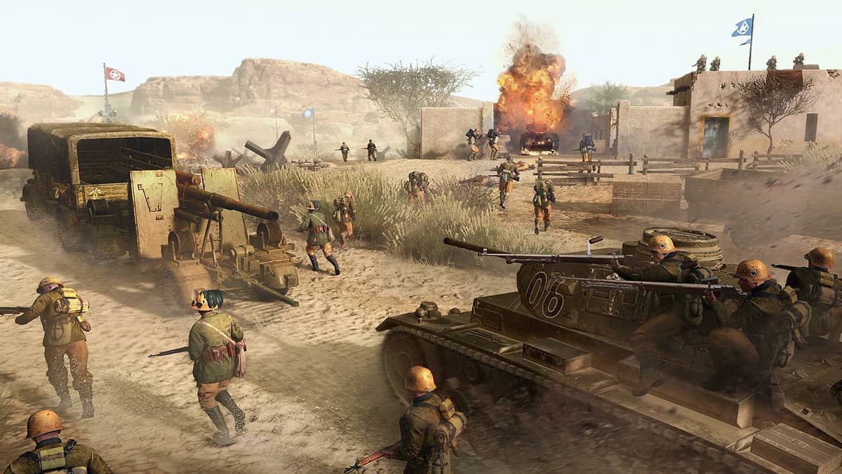 How To Capture Territory In Company Of Heroes 3