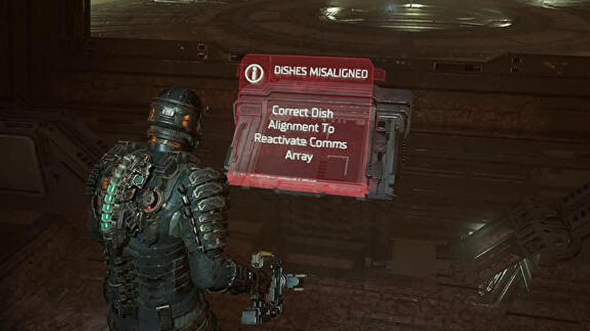 How To Solve The Comms Array Puzzle In Dead Space Remake