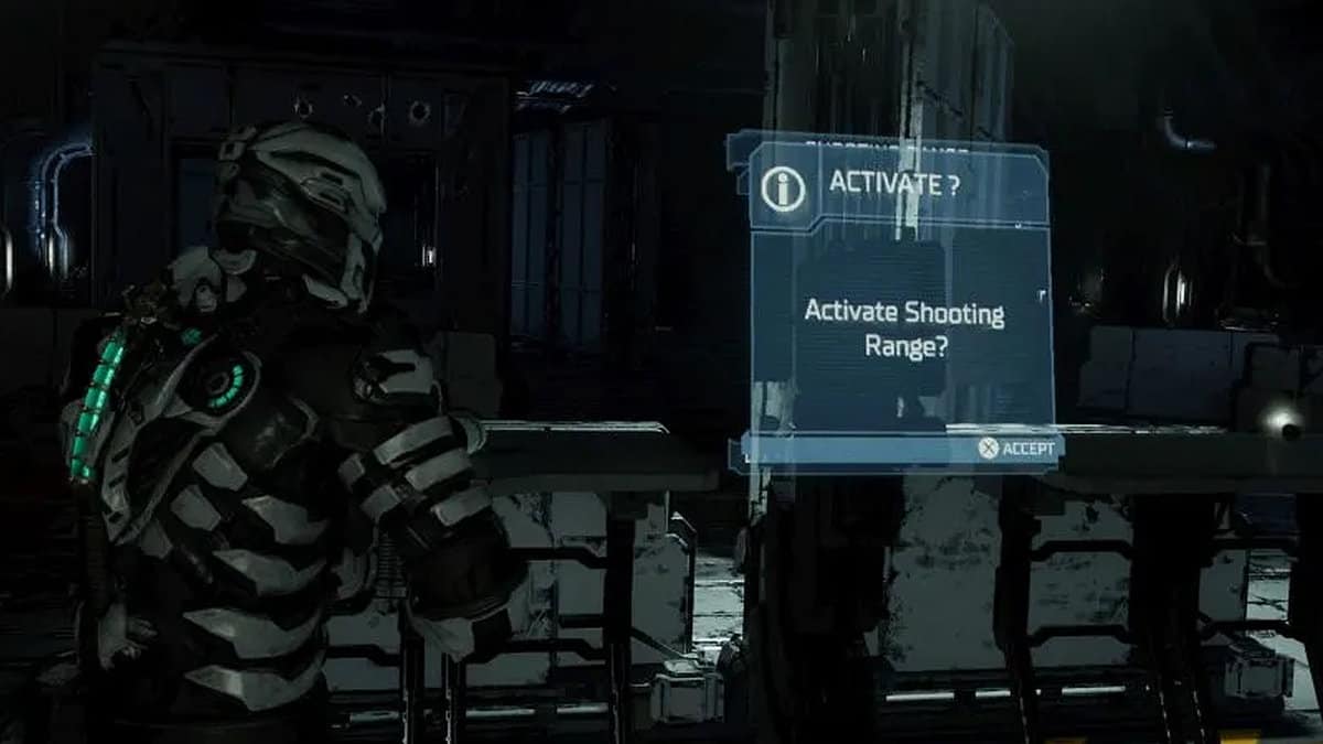 How To Find And Complete Shooting Range In Dead Space