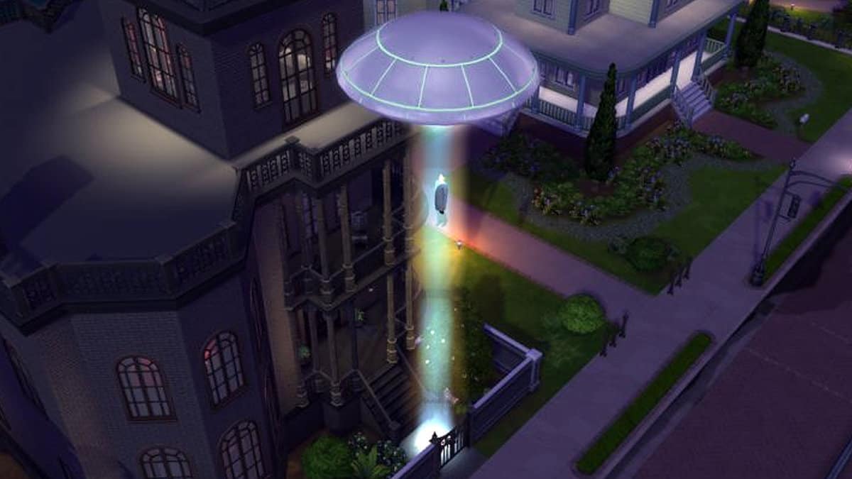 The Sims 4 Alien Abduction
