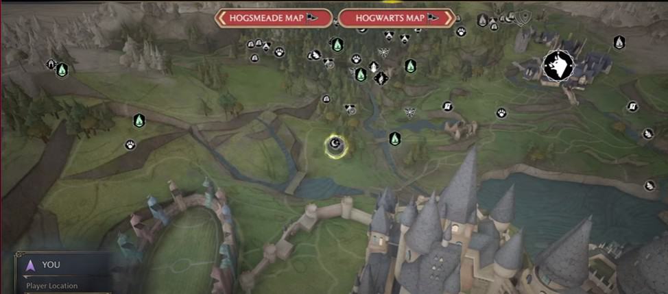 Hogwarts Legacy Astronomy Tables Locations