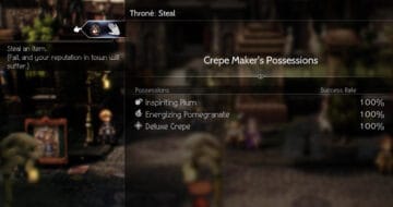 Best items and weapons to steal in Octopath Traveler 2