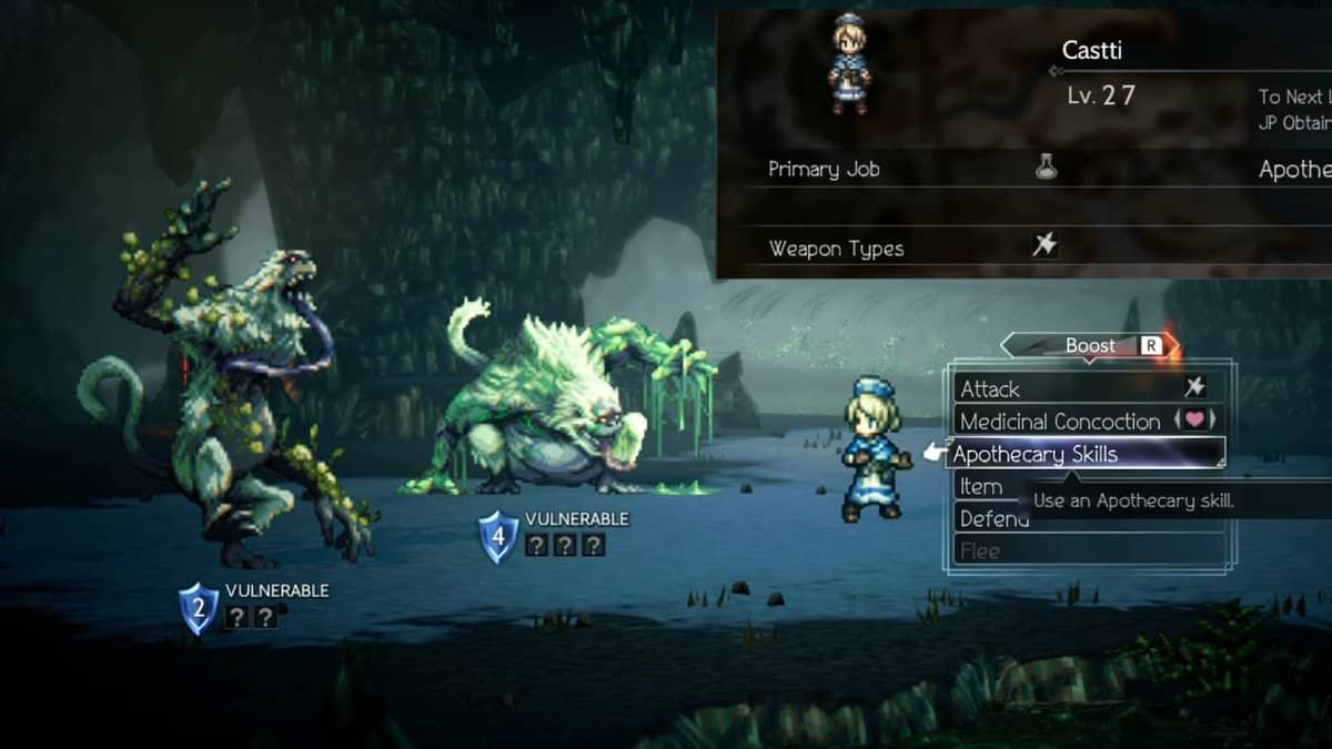 Octopath Traveler 2 Concoctions: Best Concoction Recipes And Effects