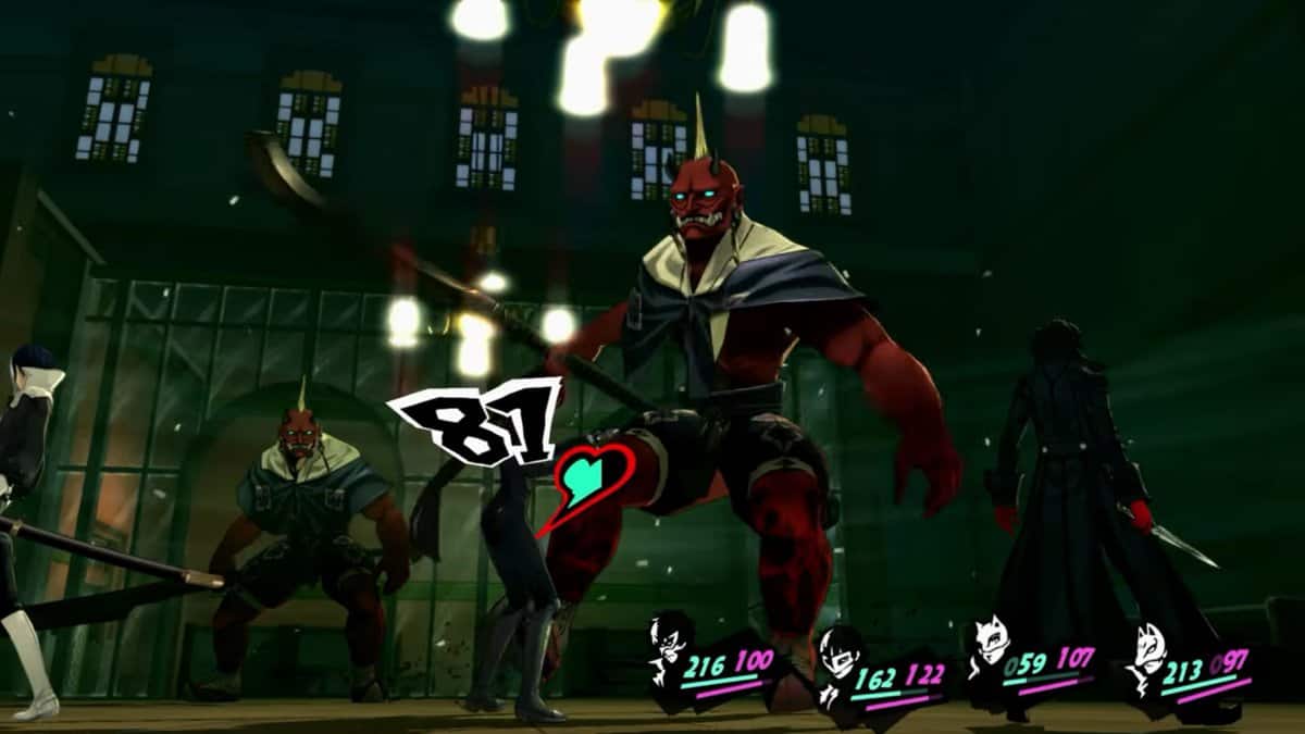 How To Defeat Chivalrous Guard Oni In Persona 5