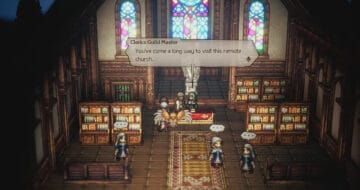 Clerif Guild location in Octopath Traveler 2