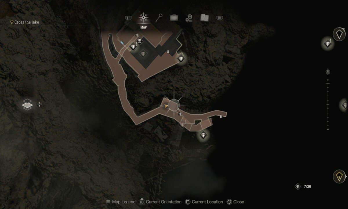 Cliffside-Path Viper location in RE4