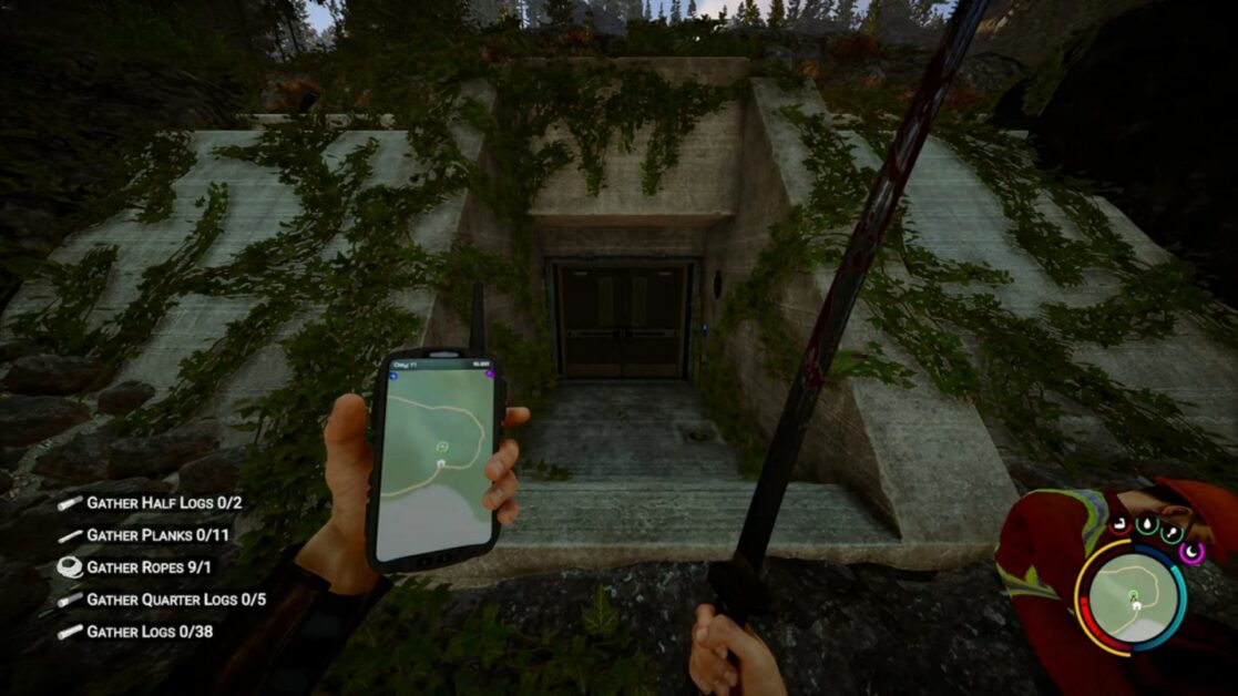 Cross Bunker location in Sons of the Forest