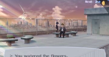FInd and water flowers in Persona 3