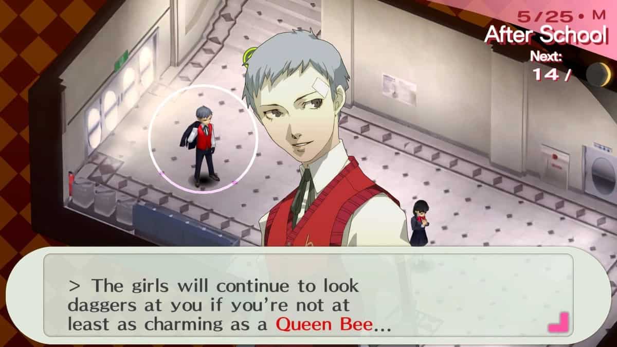 Increase Charm in Persona 3