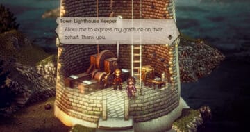Lighthouse Restoration quest in Octopath Traveler 2