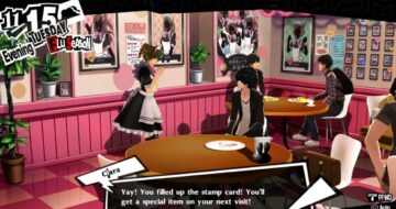 Maid Cafe in Persona 5 Royal
