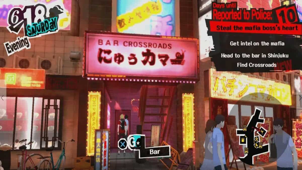 Part Time jobs in Persona 5 Royal