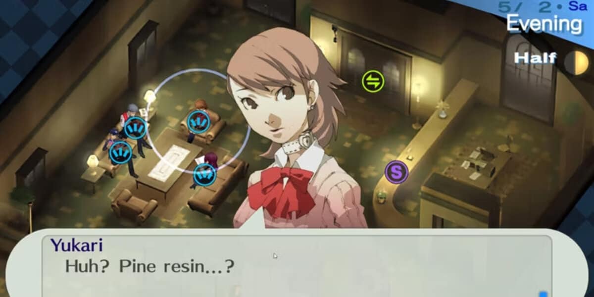 Pine Resin in Persona 3