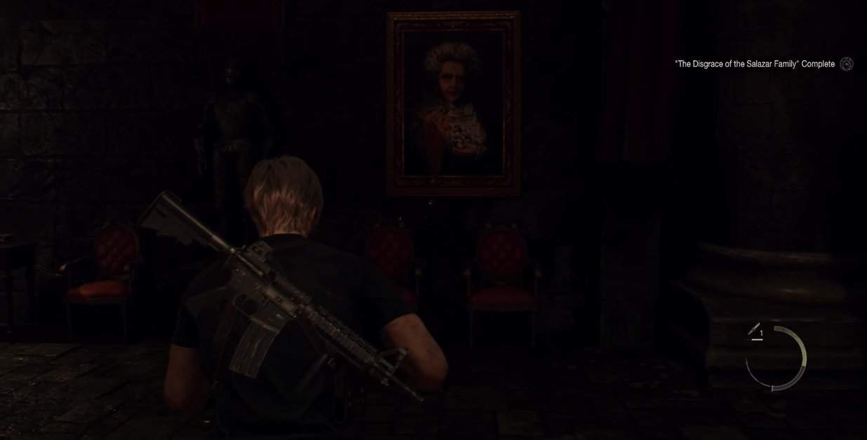 Salazar’s Portrait in Resident Evil 4 Remake