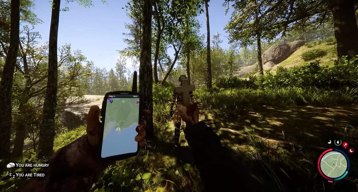 Sons Of The Forest Map And HUD Icons Explained