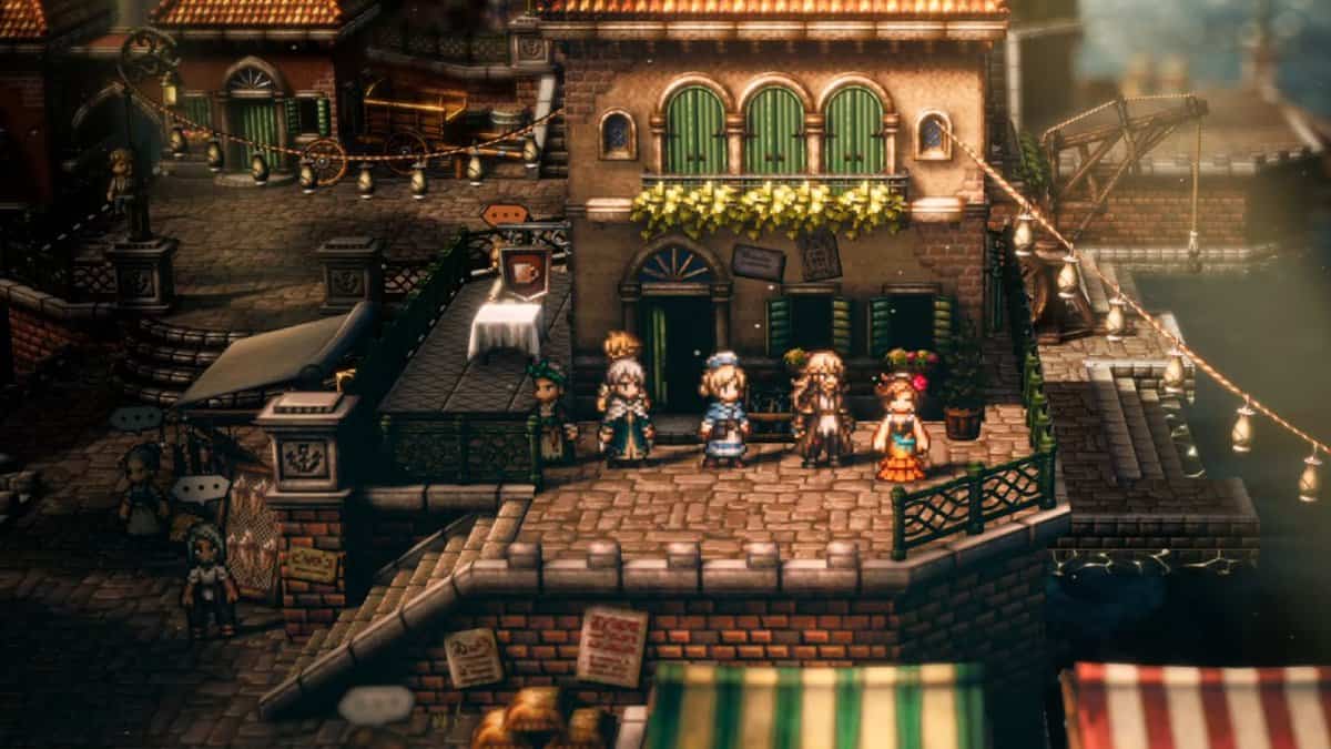How To Change The Party Leader In Octopath Traveler 2