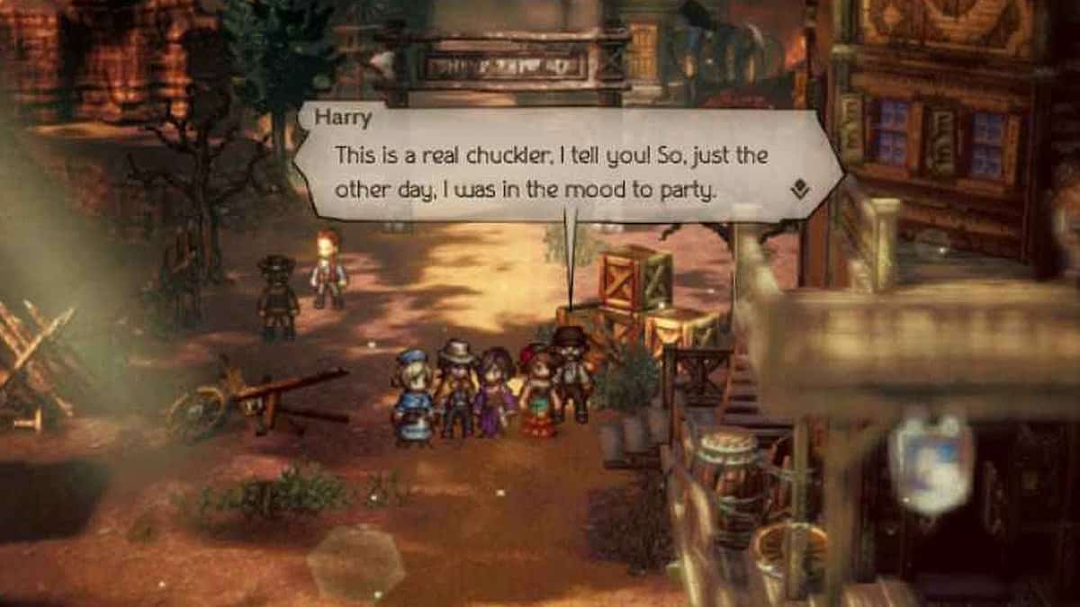 Where To Find The Jokes For Joe In Octopath Traveler 2