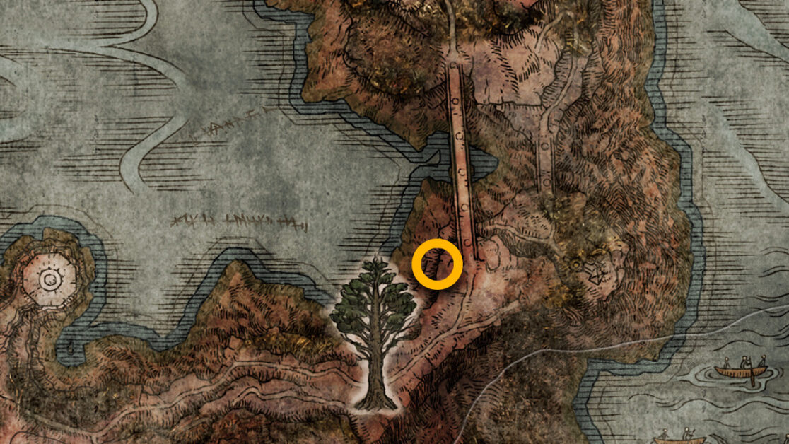 Bestial Constitution map location in Elden Ring