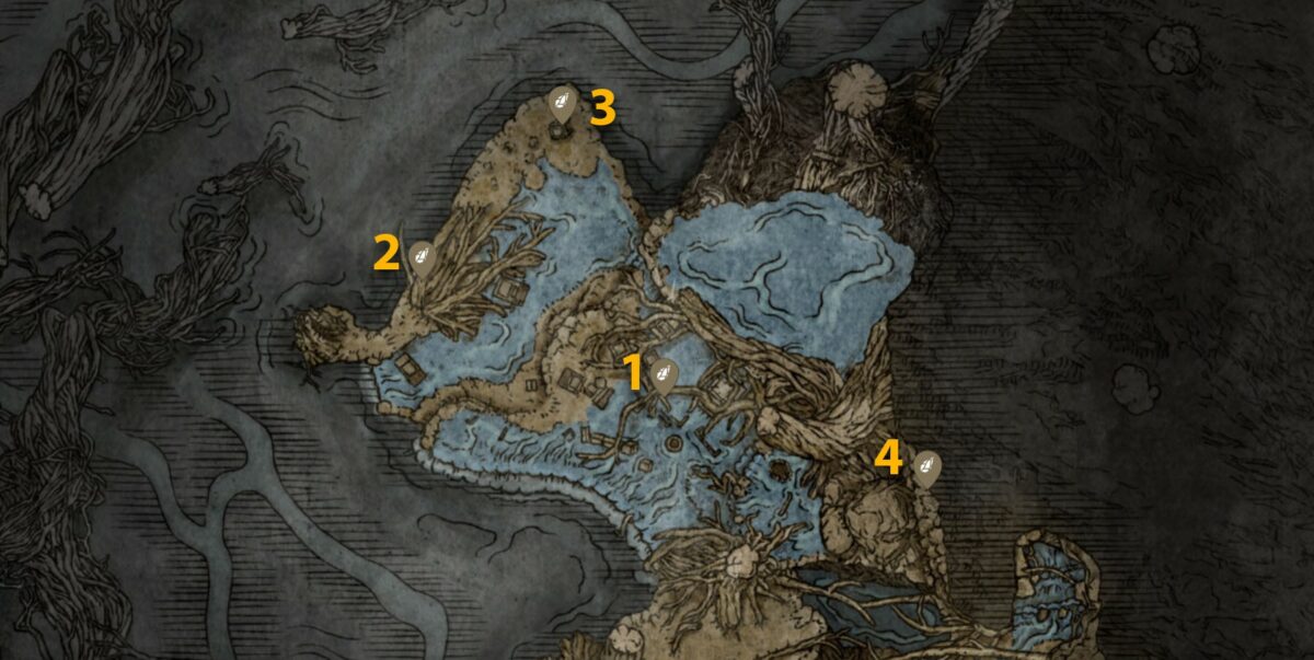 Somber Smithing Stone 6 locations in Deeproot Depths