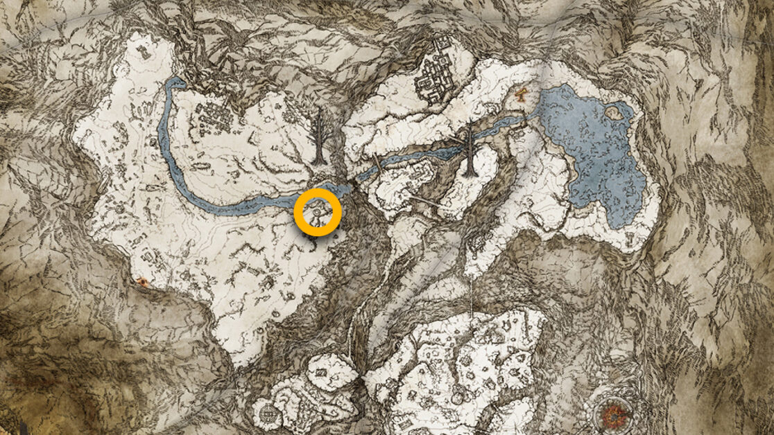 Graven-Mass Talisman map location in Elden Ring