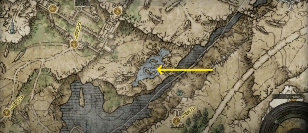 Hoarfrost Stomp map location in Elden Ring