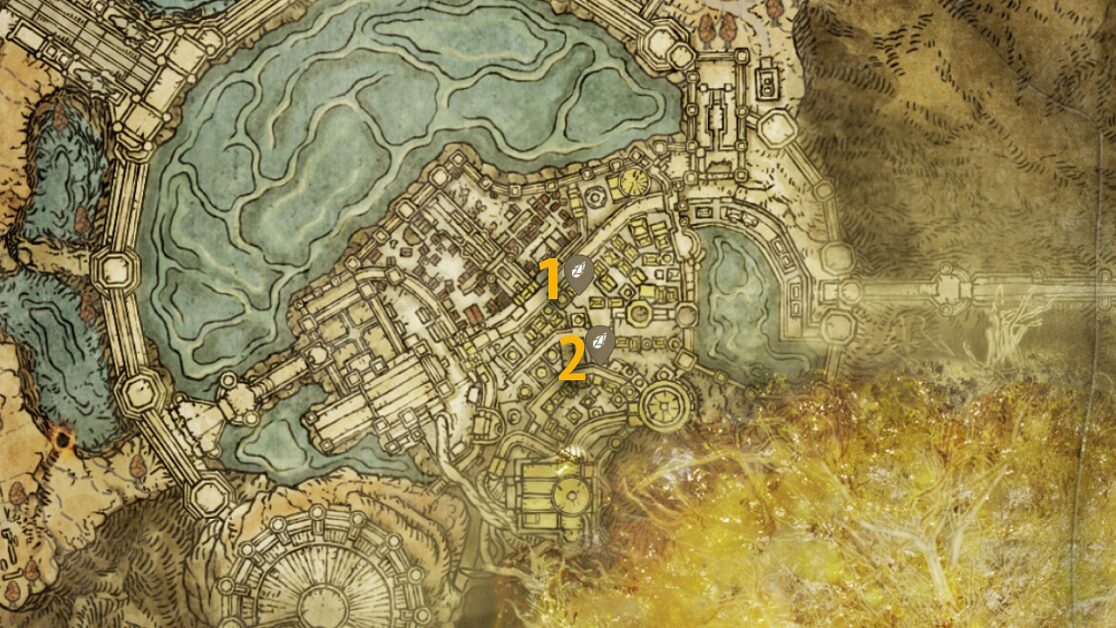 Subterranean Shunning-Grounds Somber Smithing Stone 7 map locations in Elden Ring