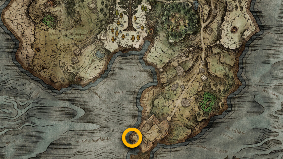 Twinblade Talisman map location in Elden Ring