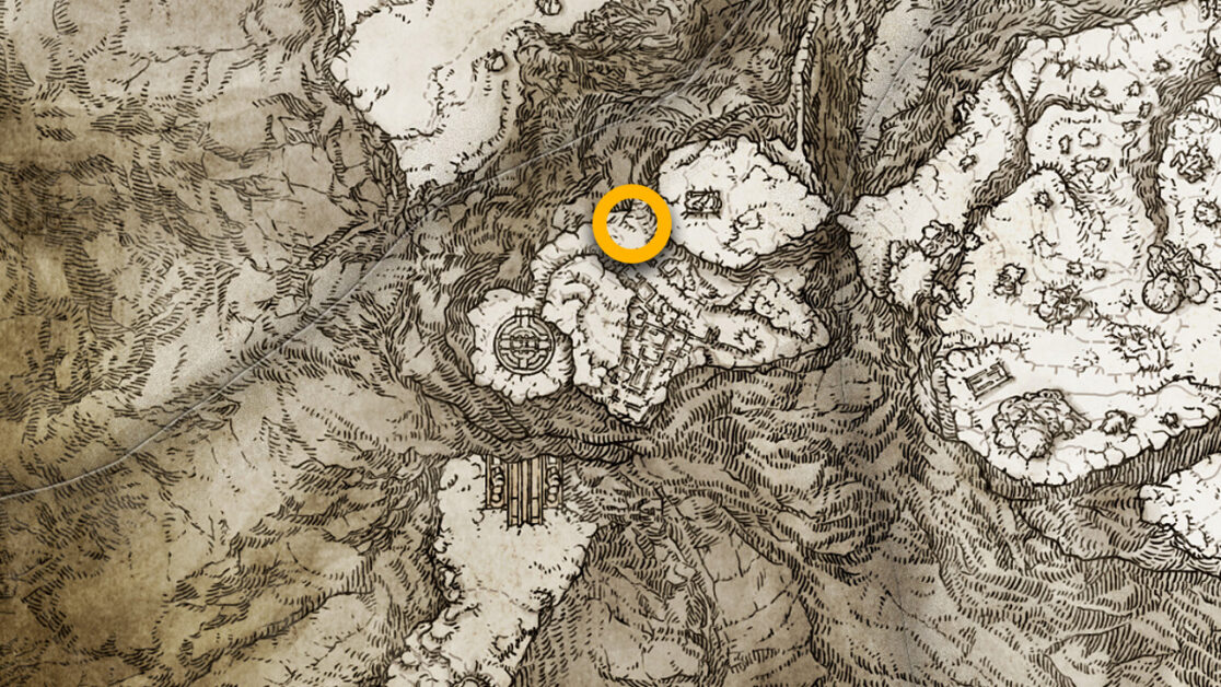 Yura Ronin's Set map location in Elden Ring