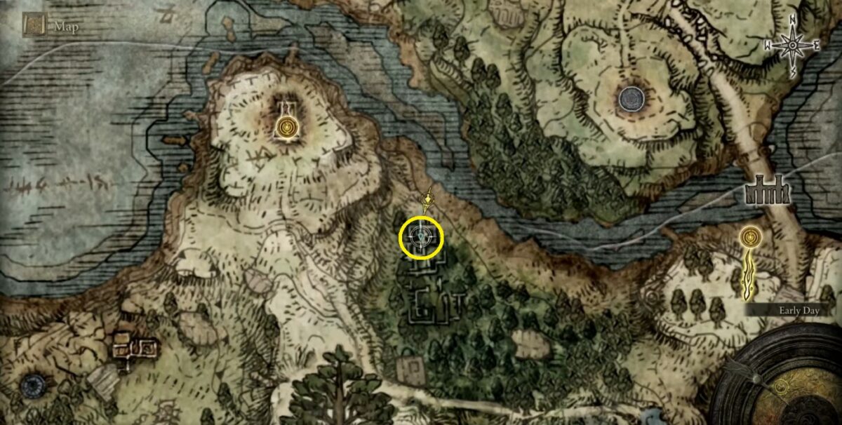 Demi-Human Queen’s Staff map location in Elden Ring