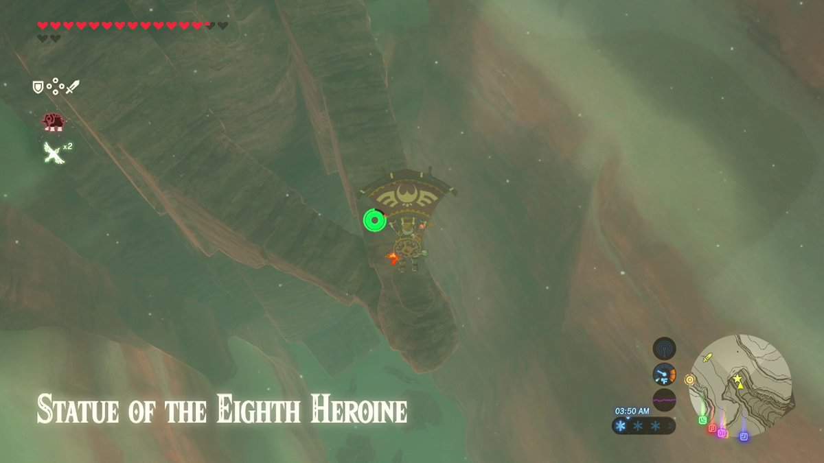 Eighth Heroine Side Quest in Zelda Breath of the Wild