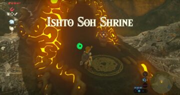 Ishto Soh Shrine in Zelda Breath of the Wild