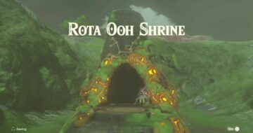 Rota Ooh Shrine in Zelda Breath of the Wild