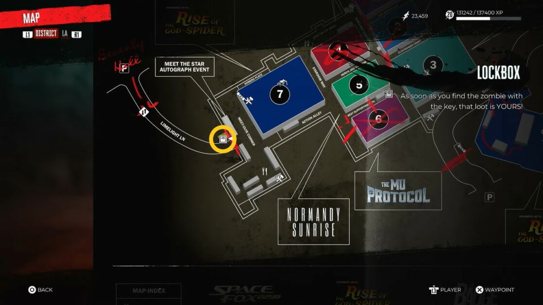 Security Guard’s Cooler location in Dead Island 2