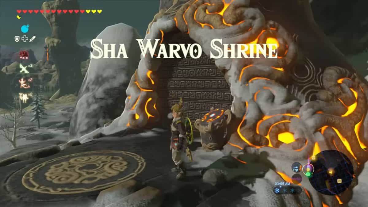Sha Warvo Shrine in Zelda BOTW
