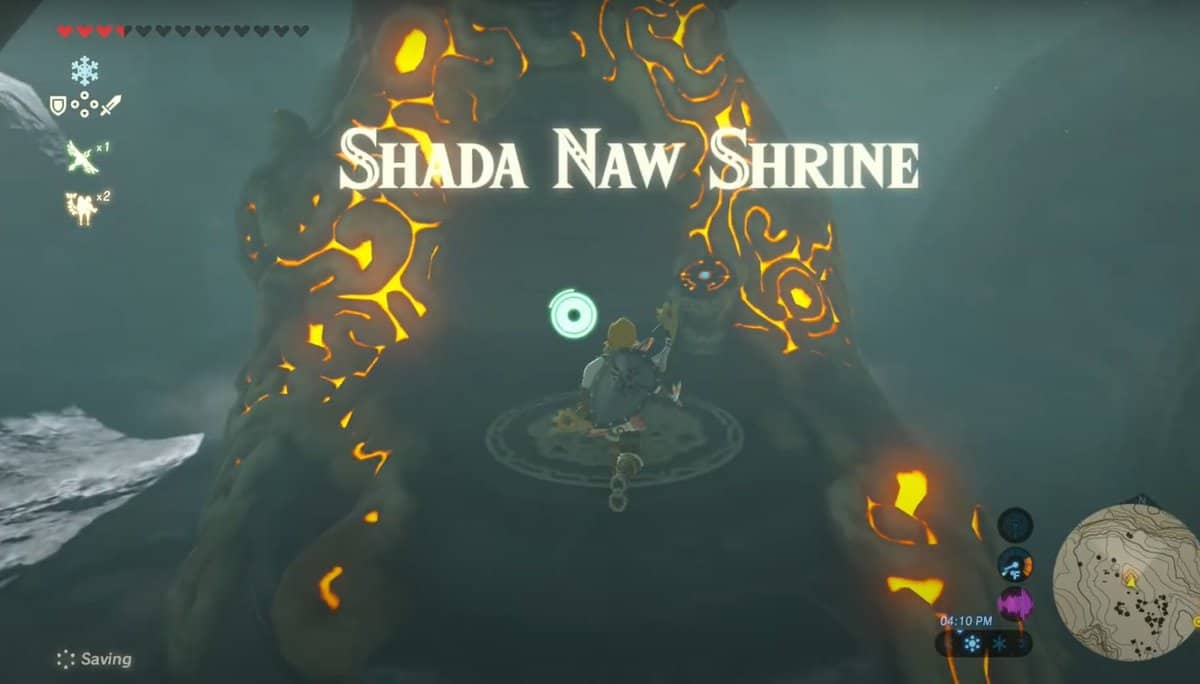 Zelda Breath Of The Wild Shada Naw Shrine Guide