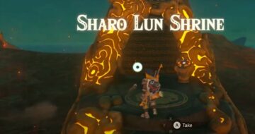 Sharo Lun Shrine in Zelda Breath of the Wild