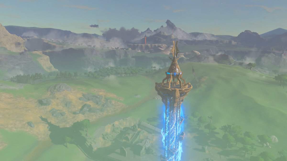 Sheikah Towers in Zelda Breath of the Wild