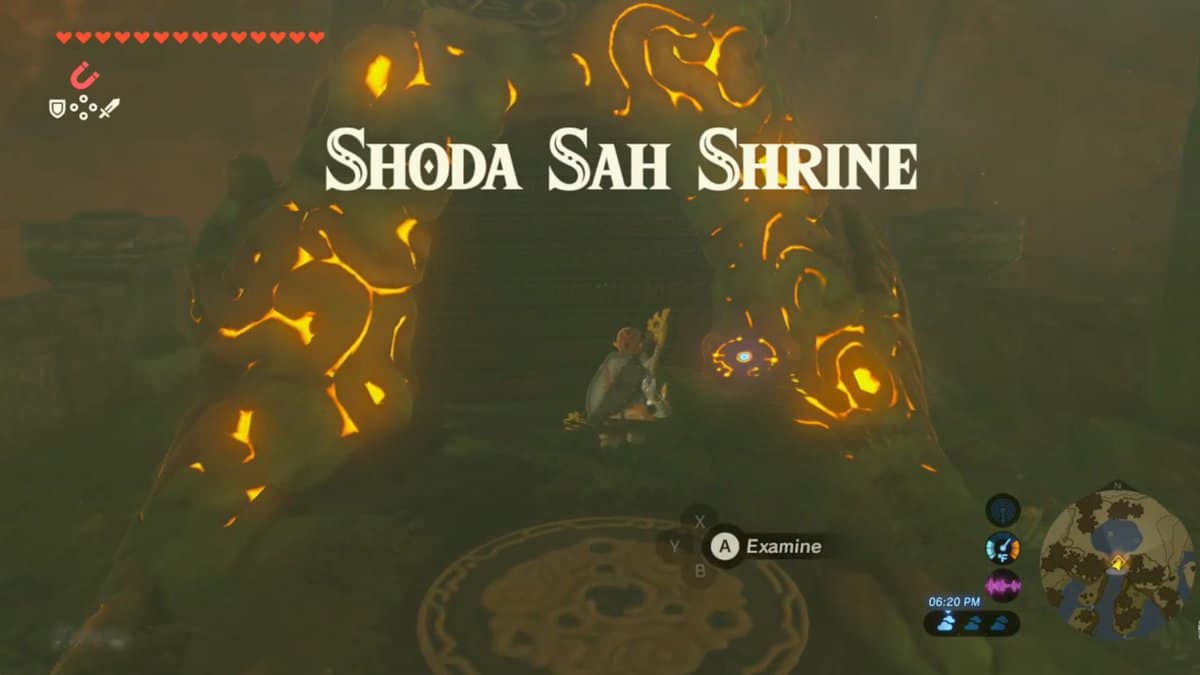 Zelda: Breath Of The Wild Shoda Sah Shrine Guide