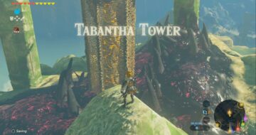 Tabantha Tower in Zelda Breath of the Wild