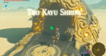 Tho Kayu Shrine in Zelda Breath of the Wild