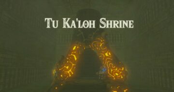 Tu Ka’loh Shrine in Zelda Breath of the Wild
