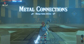 Wahgo Katta Shrine in Zelda Breath of the Wild