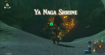 Ya Naga Shrine in Zelda Breath of the Wild