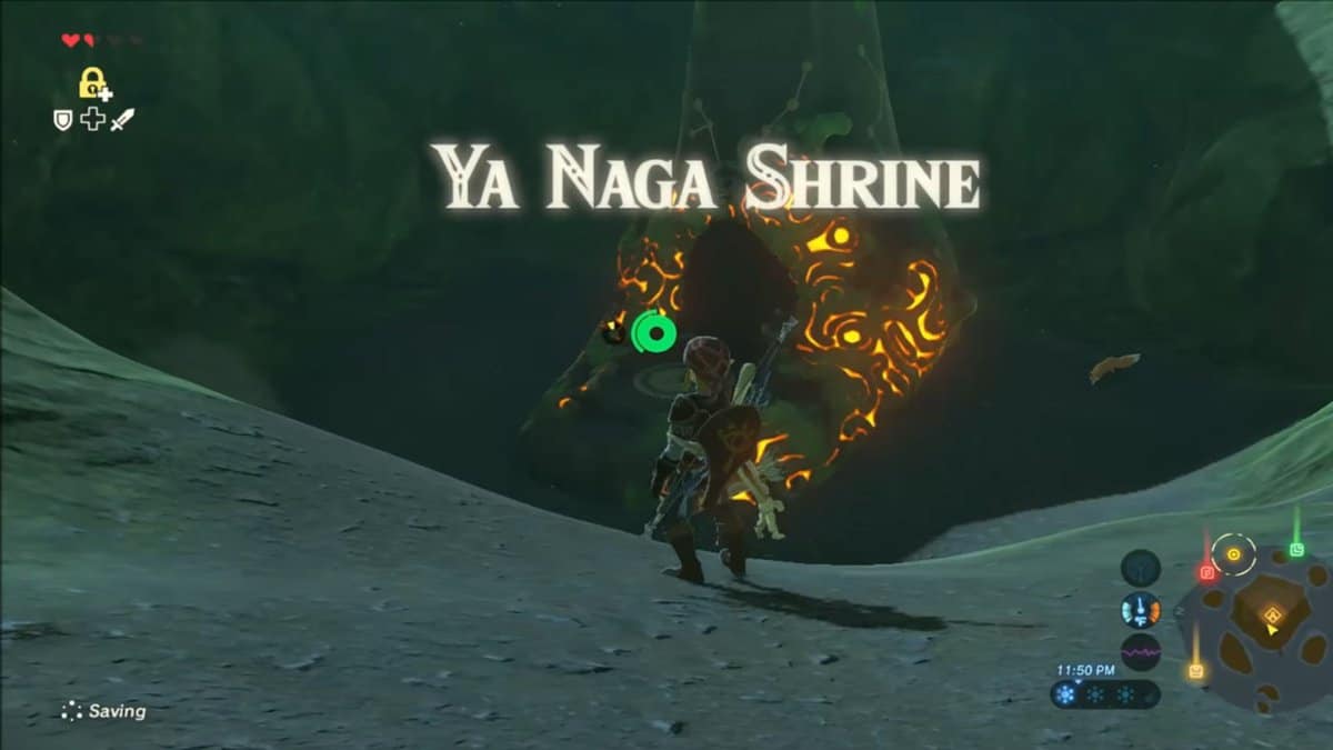 Ya Naga Shrine in Zelda Breath of the Wild