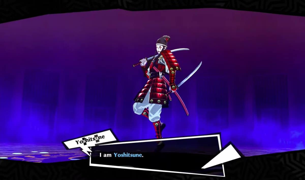Yoshitsune in Persona 5 Royal