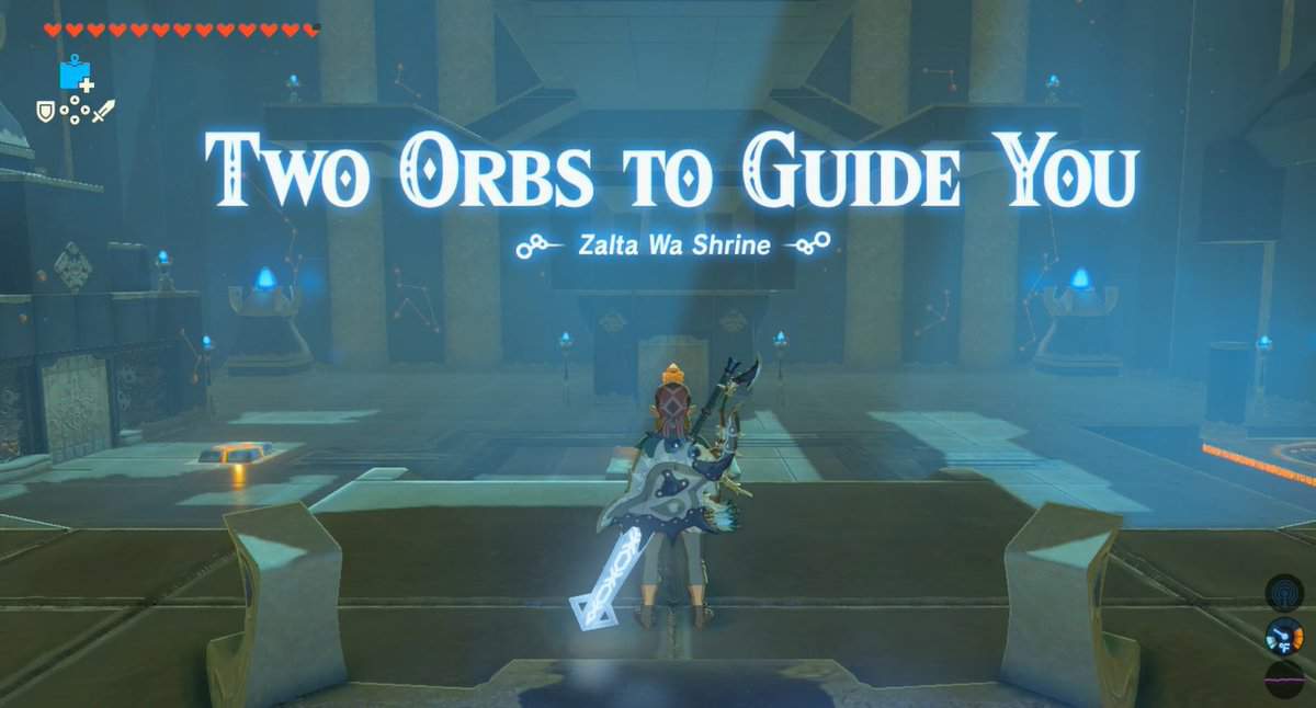 Zalta Wa Shrine in Zelda Breath of the Wild