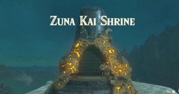Zuna Kai Shrine in Zelda Breath of the Wild